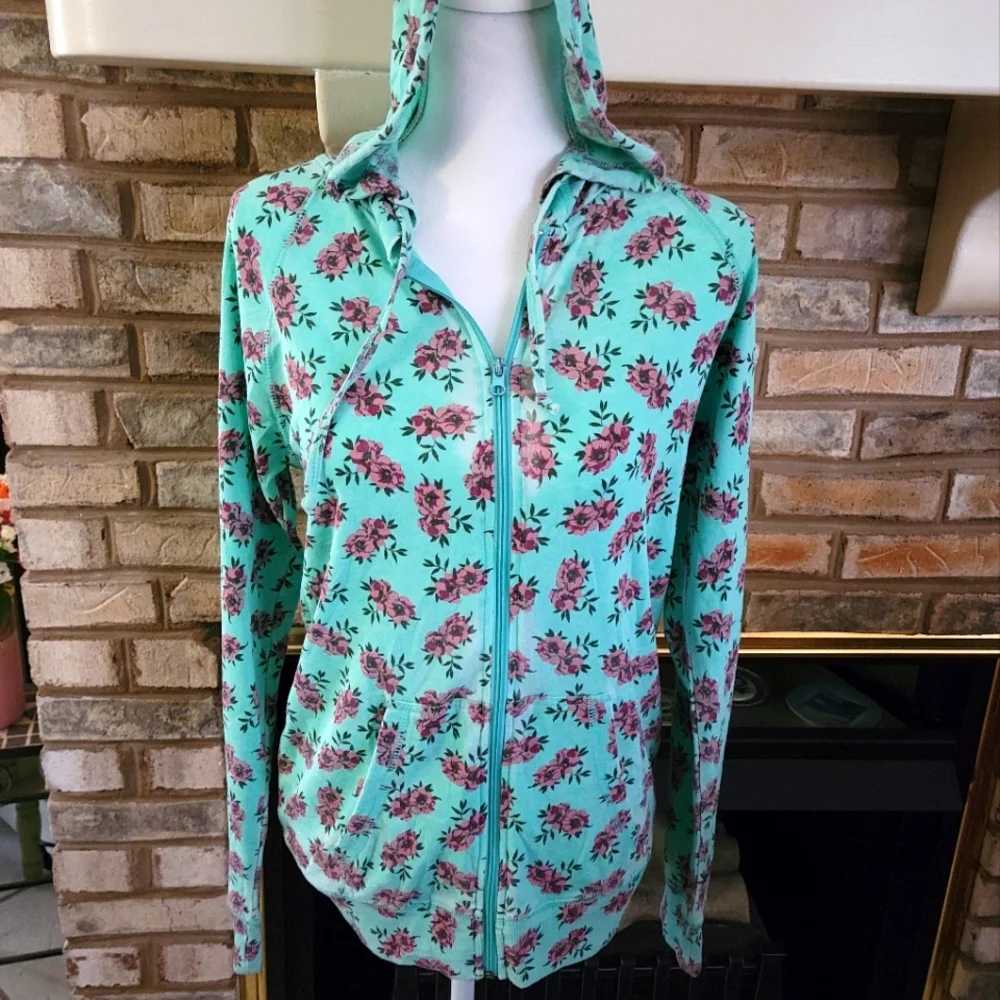 Floral Zip up Jacket